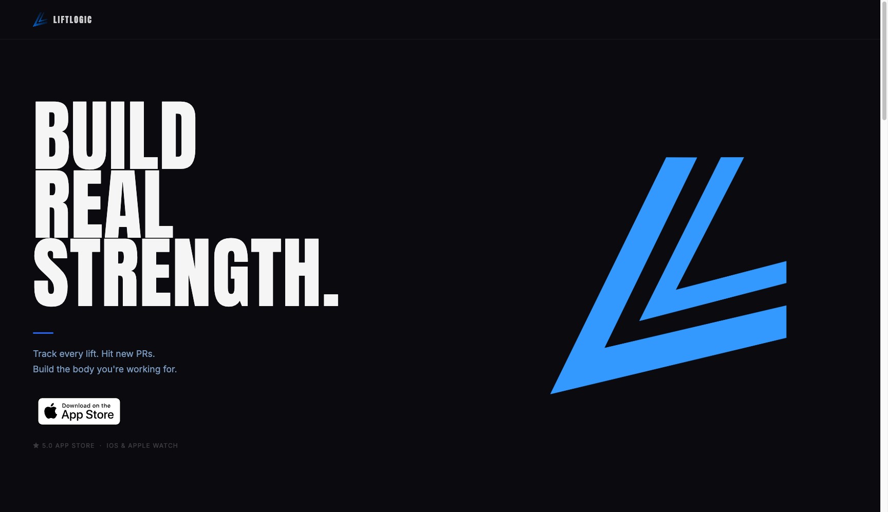 LiftLogic — Build Real Strength