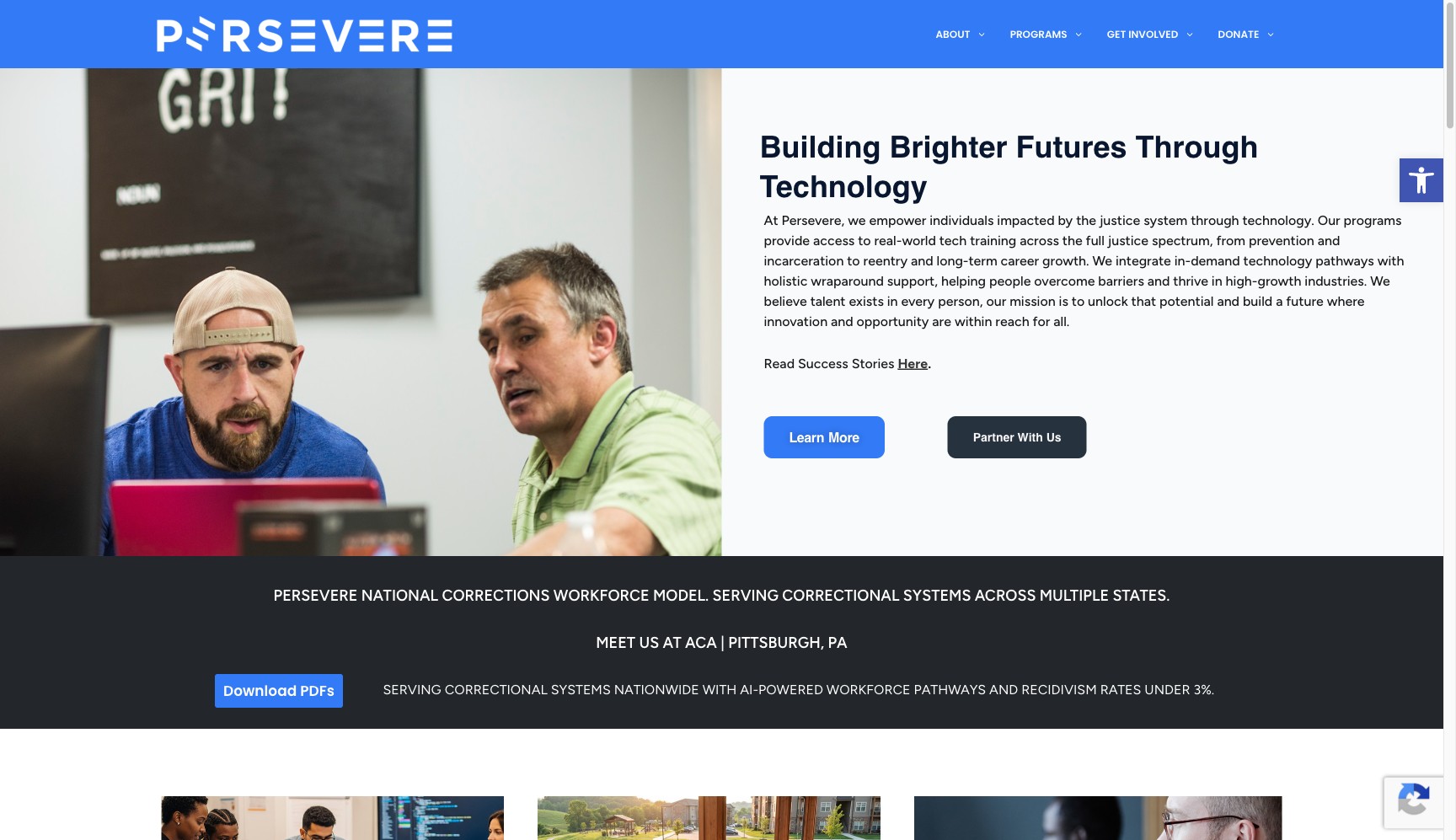 Persevere — Building Brighter Futures Through Technology