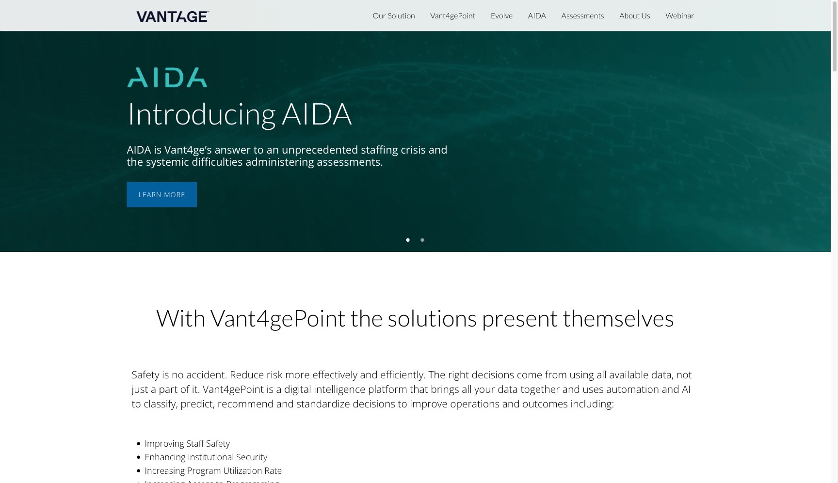 Vant4ge — Transforming Justice and Human Services